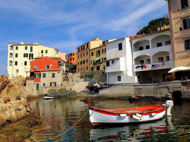 La Casina Rossa Villa Marciana Marina  Bagian luar foto